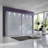 Wiemann Bristol White Sliding Door Wardrobe - Pendle Village Furniture